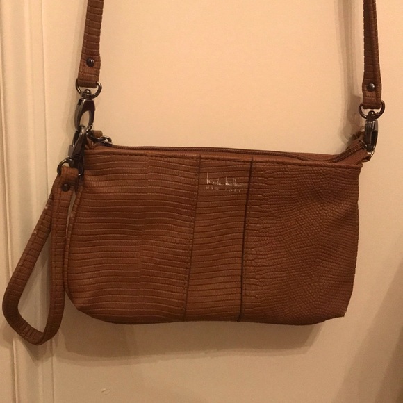 Nicole Miller small brown bag/clutch - Picture 2 of 6